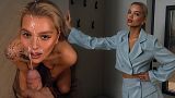 Hot Neighbor Uses My Shower I Use Her Face – BJ, FJ, Facial. Part 1